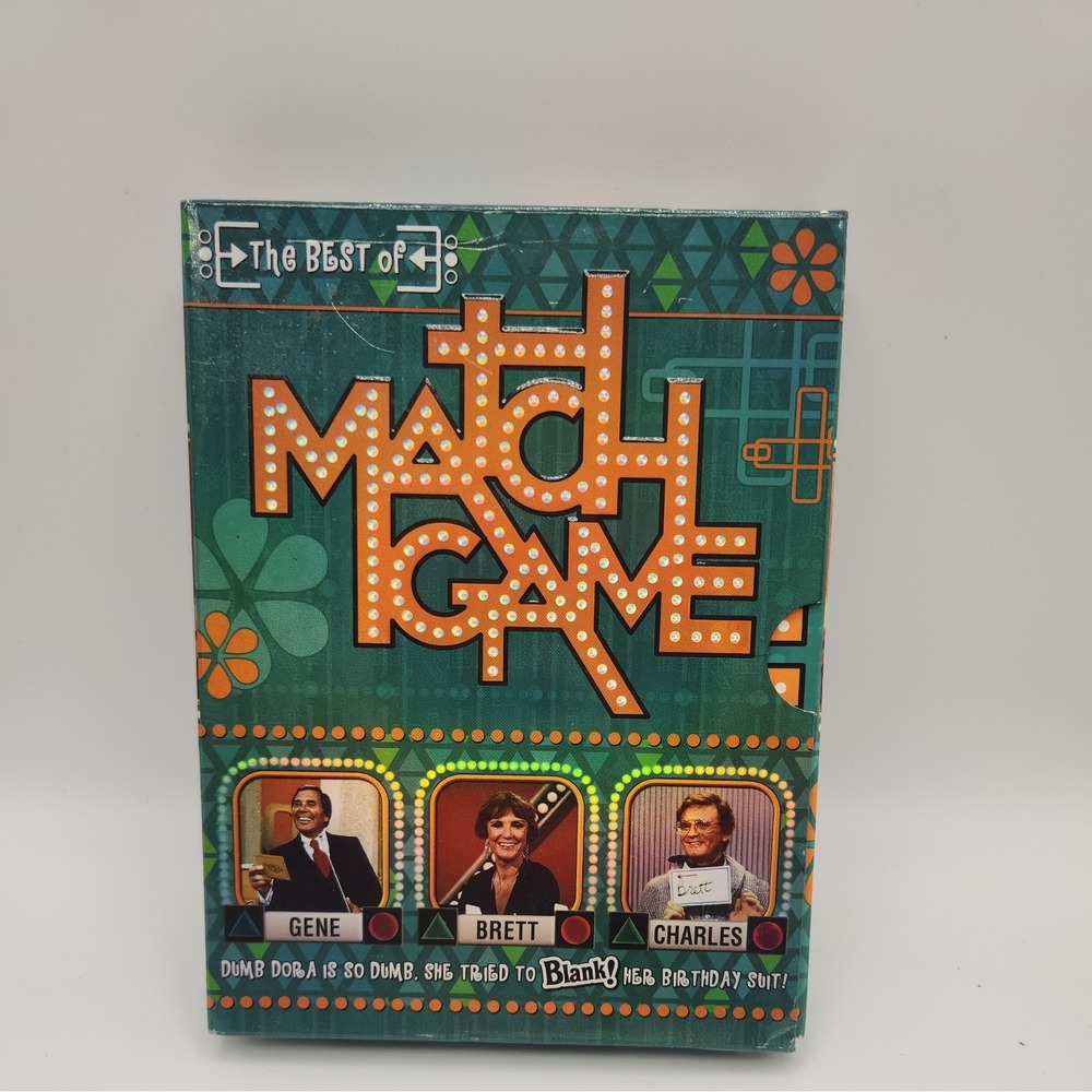 The Best of Match Game DVD 4-Disc Set Gene Rayburn Richard Dawson Betty White